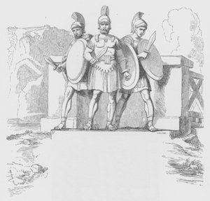 The Three Stood Calm And Silent