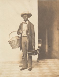 Sam Campus Vendor, from a Yale Class Album, ca. 1858