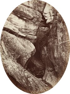 Waterfall near Williams College, c. 1870