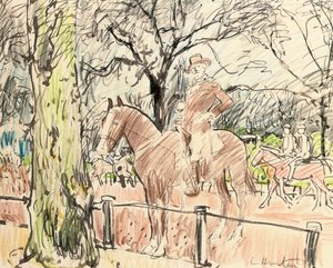 Don Roberto Cunninghame Graham in Rotten Row, Hyde Park