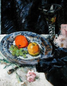 Still Life with Fruit by George Leslie Hunter