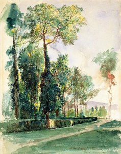 At the Cascine, Florence, 1845