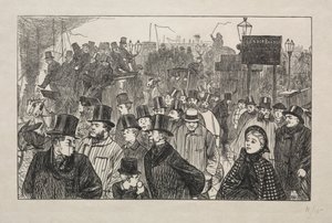 The Living Stream at London Bridge (On the Bridge)
