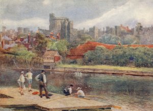 The Castle from the Rafts
