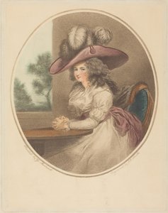 Anne Ward Morland (Delia in Town) by George Morland