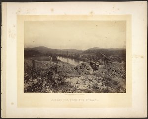 Allatoona from the Etawah by George N. Barnard