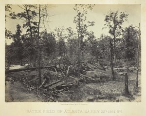 Battle Field of Atlanta, GA No. 1 by George N. Barnard
