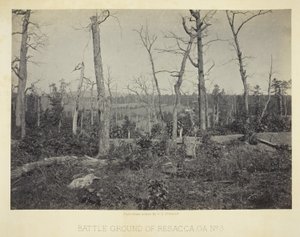 Battle Ground of Resaca, GA, No. 3 by George N. Barnard