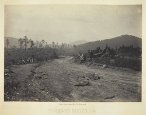 Buzzard Roost, GA by George N. Barnard