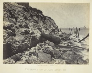 Exterior View of Fort Sumter