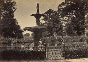Fountain Savannah, Georgia by George N. Barnard