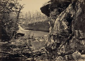 Lu-La Lake Lookout Mountain by George N. Barnard