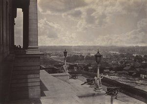 Nashville from the Capitol, 1860s by George N. Barnard