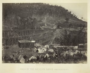 Pass in the Raccoon Range, Whiteside No. 1 by George N. Barnard