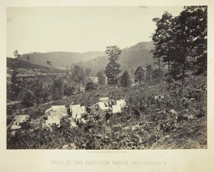 Pass in the Raccoon Range, Whiteside No. 2 by George N. Barnard