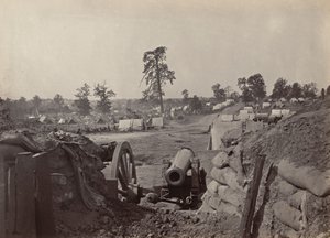 Rebel Works in front of Atlanta, Georgia (No. 3) by George N. Barnard