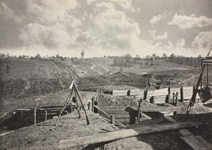 Rebel Works in Front of Atlanta, Georgia, No. 5