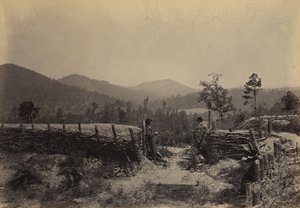 The Allatoona Pass, Georgia by George N. Barnard