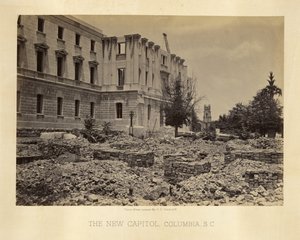 The New Capitol, Columbia, South Carolina by George N. Barnard