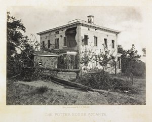 The Potter House, Atlanta by George N. Barnard