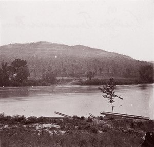 View on Tennessee River, ca. 1864 by George N. Barnard