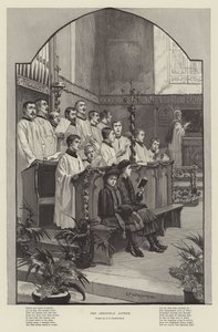 The Christmas Anthem by George Percy Jacomb Hood