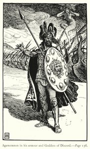 The Iliad: Agamemnon in His Armour and Goddess of Discord