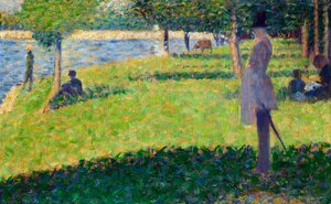 Study for La Grande Jatte, 1884-1885
