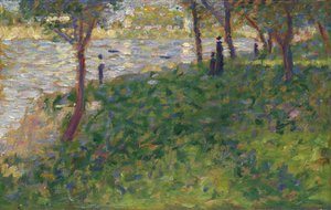 Study for La Grande Jatte, 1884-1885