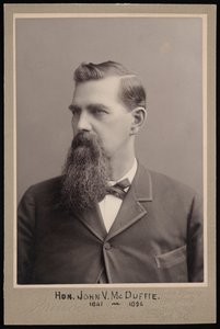 Portrait of John Van McDuffie