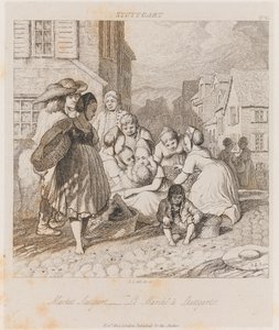 Market, Stuttgart, c.1821