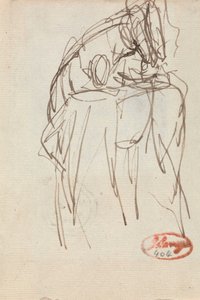 A Man with a Horse by George Romney