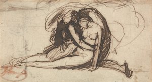 Celadon and Amelia or Erminia and Vafrino by George Romney