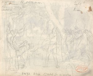 Composition of Classical Figures by George Romney