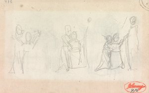 Family Group: Three Sketches