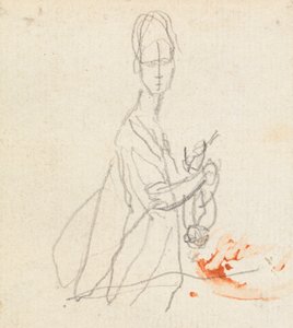 Figure Study 5 by George Romney