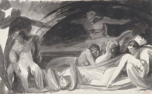 Howard Visiting a Prison by George Romney