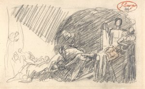 Howard Visiting a Prison by George Romney
