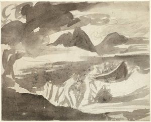 Lapland Witches Raising a Storm by George Romney