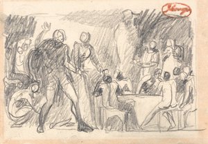 MacBeth: Banquet Scene by George Romney
