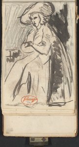 Pair of Figures by George Romney