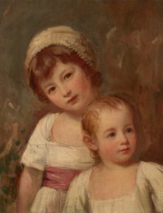 Portrait of Two Children, Half-Length