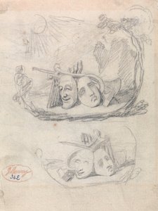 Richard Cumberland Frontispiece by George Romney