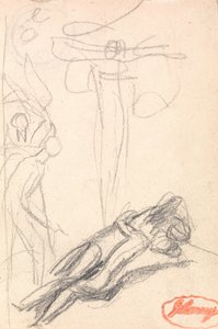 Satan Surprised at the Ear of Eve by George Romney