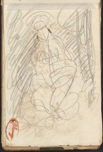 Seated Nude by George Romney
