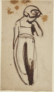 Standing Child with Hand to Chin