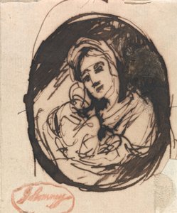 Study for a Mother and Child by George Romney