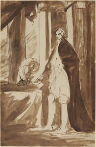 Study for the Portrait of a Man by George Romney
