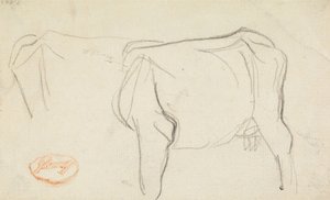 Study of a Cow by George Romney