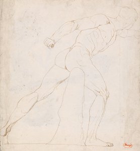 Study of the Borghese Gladiator by George Romney